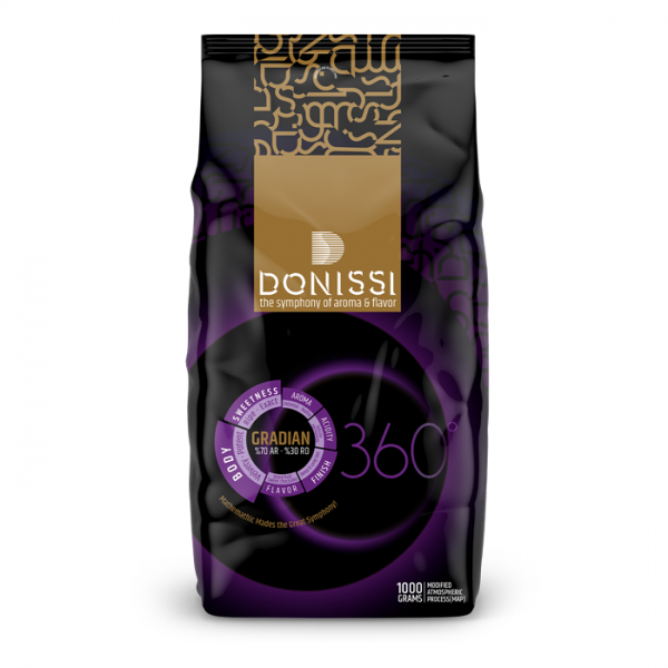 دانه قهوه دونیسی مدل گرادیان 1 کیلو 