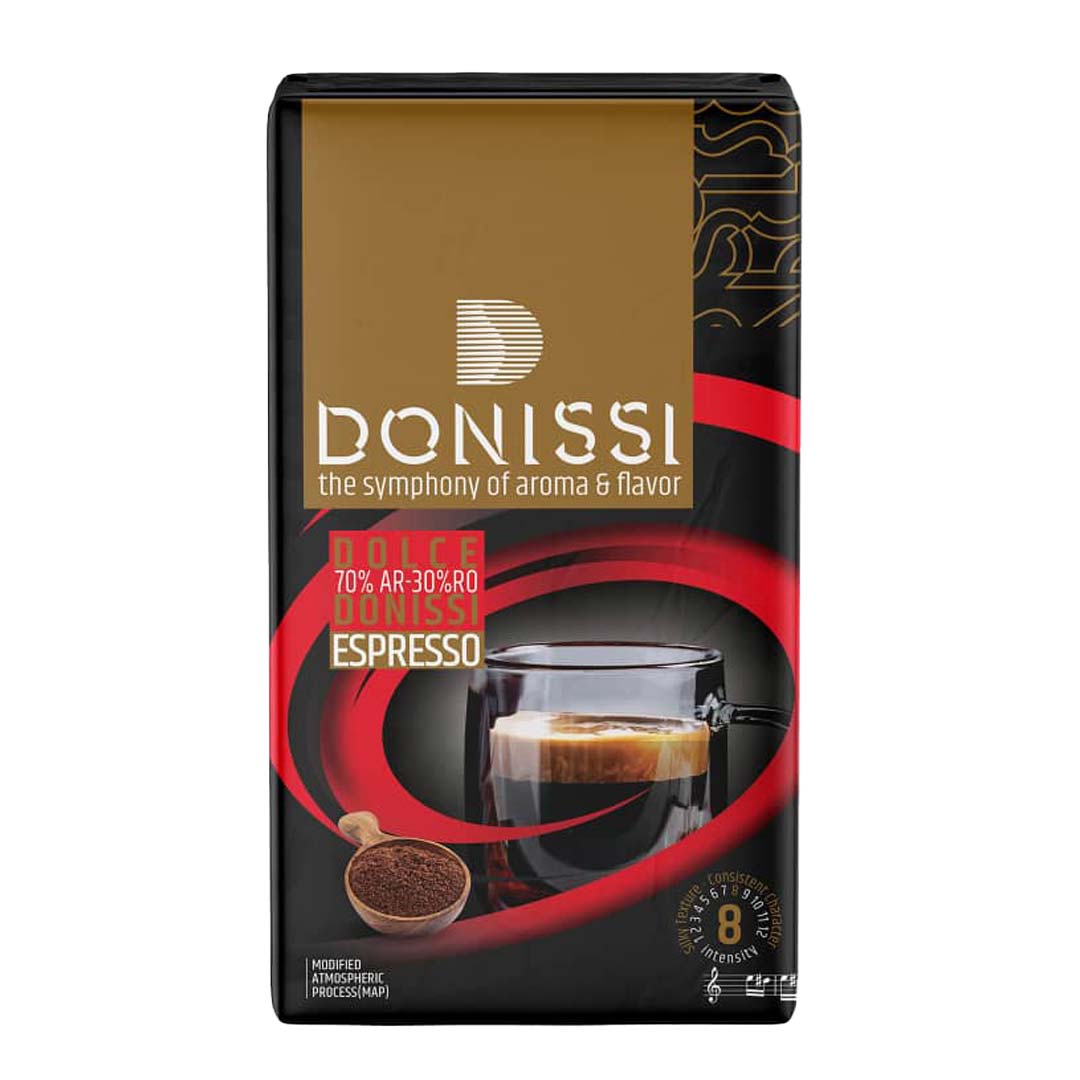 پودر قهوه دونیسی اسپرسو دلچه  250گرم 
