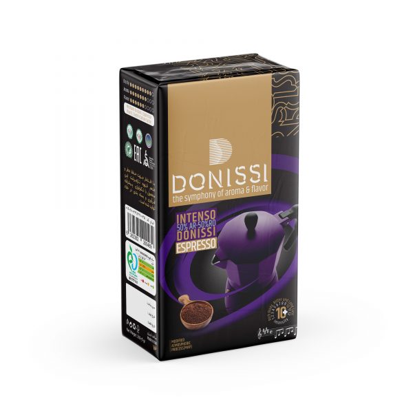 پودر قهوه دونیسی اسپرسو اینتنسو 250گرم
